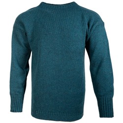 “Longis” - Guernsey-style jumper in a soft, special blend of pure new wool