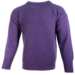 “Longis” - Guernsey-style jumper in a soft, special blend of pure new wool