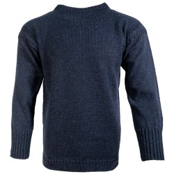 “Longis” - Guernsey-style jumper in a soft, special blend of pure new wool