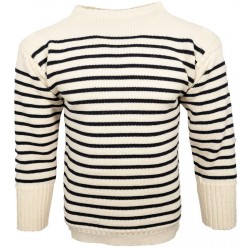 Puffin - The Wide-Striped Guernsey Jumper