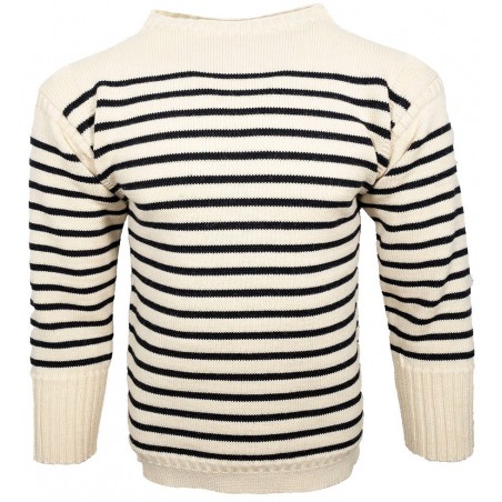 Puffin - The Wide-Striped Guernsey Jumper