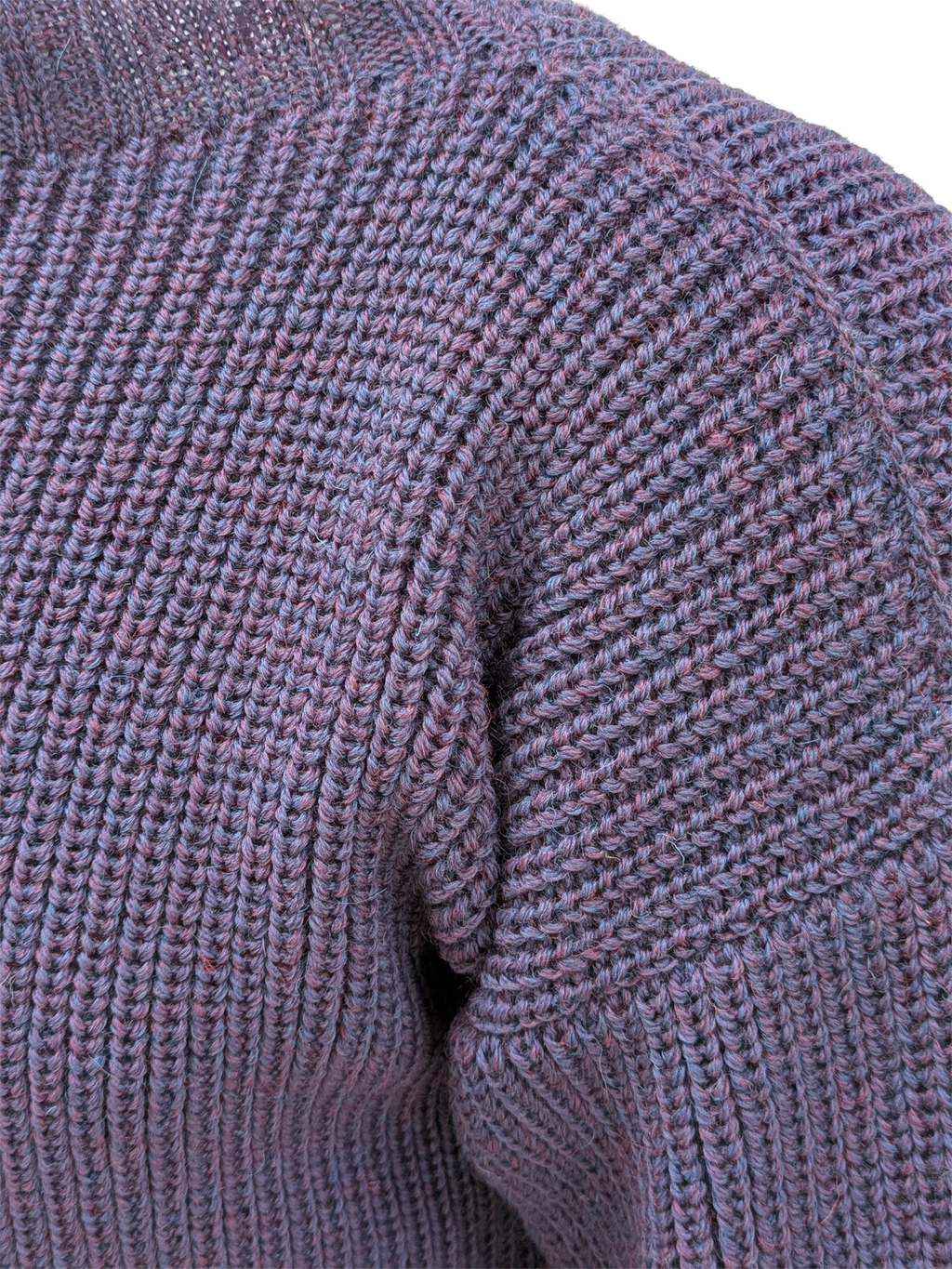 Aurigny Fisherman Rib Jumper