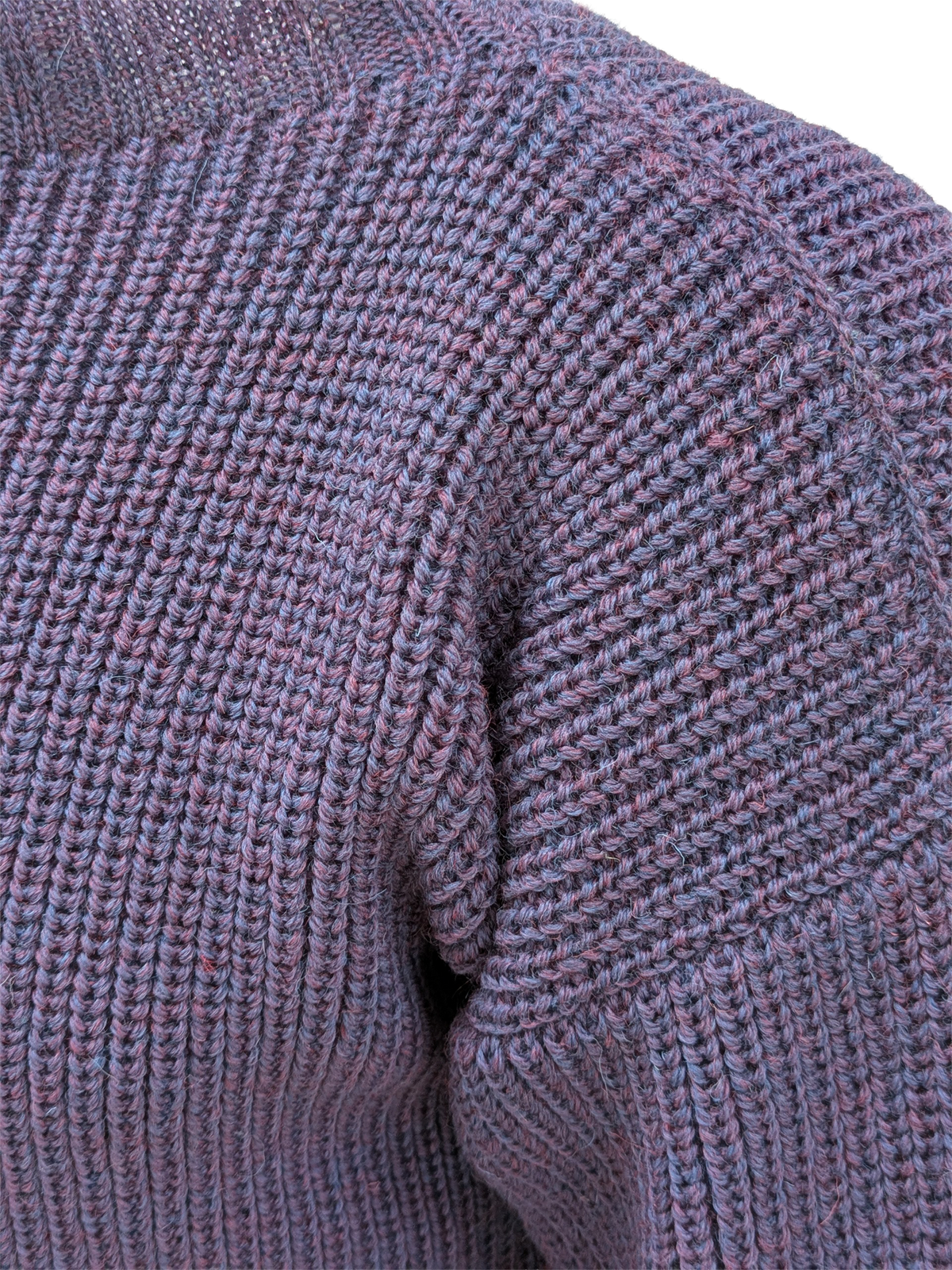 Aurigny Fisherman Rib Jumper