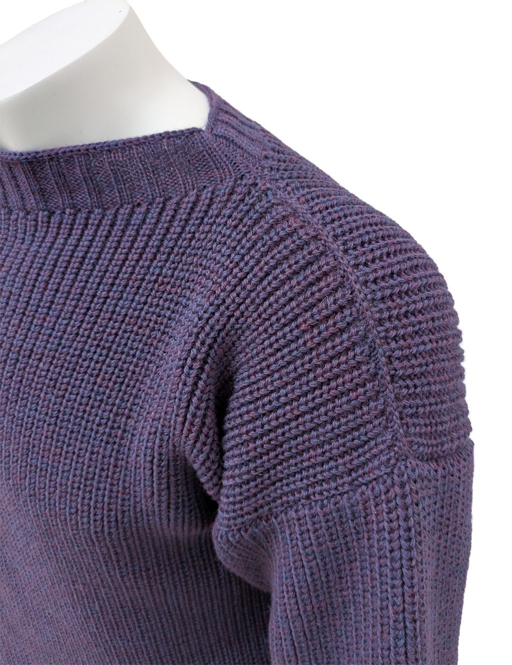 Aurigny Fisherman Rib Jumper