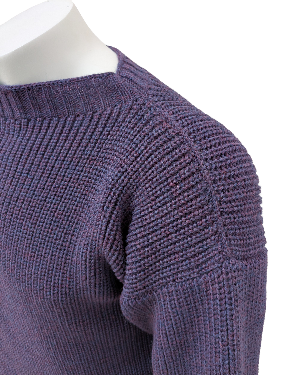 Aurigny Fisherman Rib Jumper